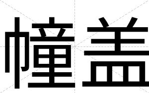 幢盖