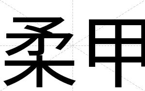 柔甲