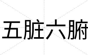 五脏六腑