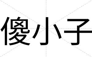傻小子
