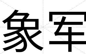 象军