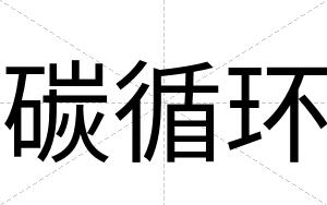 碳循环