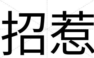 招惹