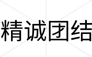 精诚团结