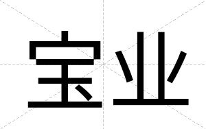 宝业