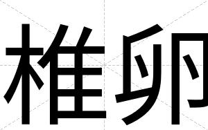 椎卵