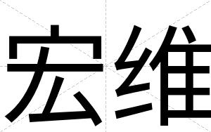 宏维