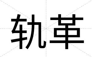 轨革