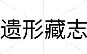 遗形藏志