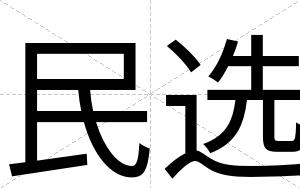 民选