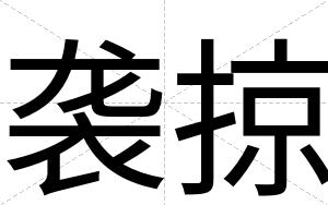 袭掠
