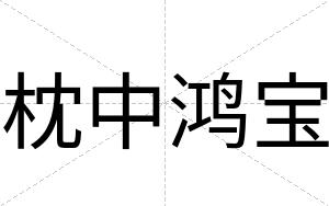 枕中鸿宝