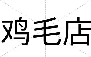 鸡毛店