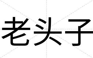 老头子