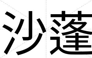 沙蓬