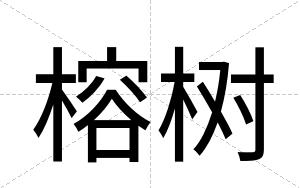 榕树