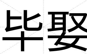 毕娶