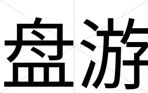 盘游