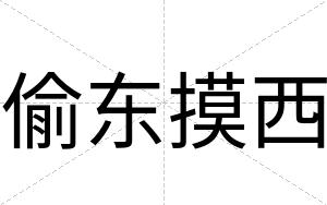 偷东摸西