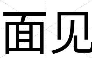 面见