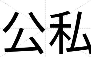公私