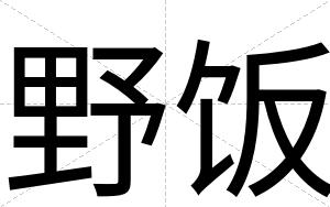 野饭
