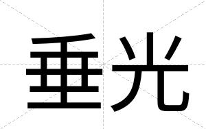 垂光