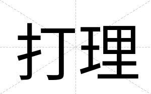 打理