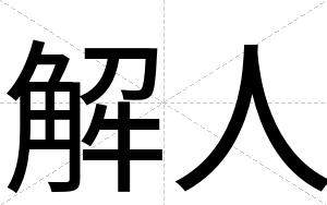 解人