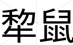 犂鼠
