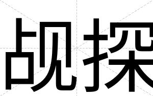觇探