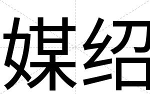媒绍