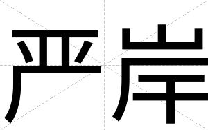 严岸