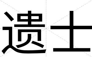 遗士