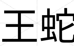 王蛇