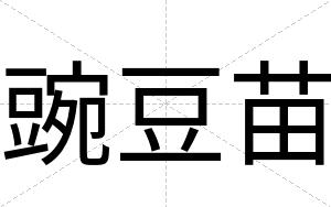 豌豆苗