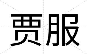 贾服