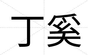 丁奚