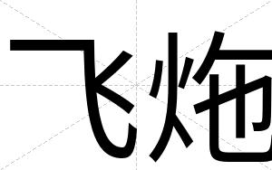 飞炧