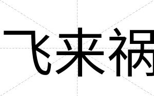 飞来祸