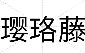 璎珞藤