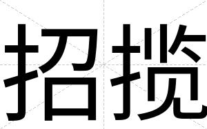 招揽