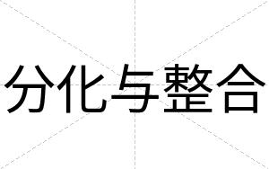 分化与整合