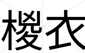 椶衣
