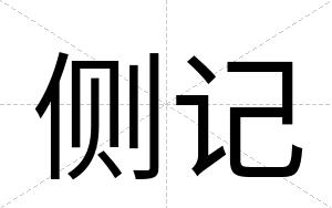 侧记