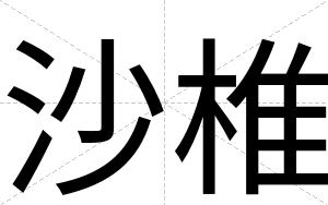 沙椎