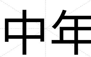 中年