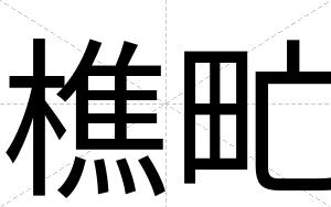 樵甿