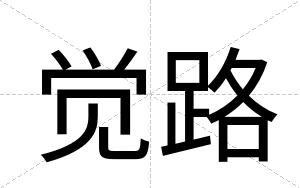 觉路