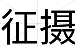 征摄